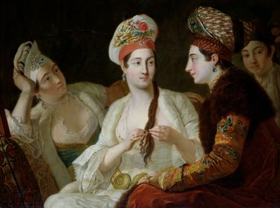Türkische Frauen von Antoine de Favray